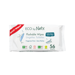 Вологий туалетний папір Eco by Naty 56 шт