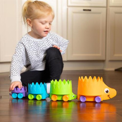 Пірамідка-каталка Їжачки Fat Brain Toys Hiding Hedgehogs