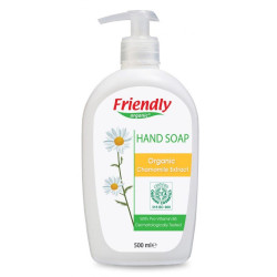Органічне рідке мило для рук Friendly Organic з екстрактом ромашки 500 мл