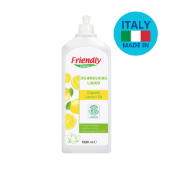 Органічний засіб для миття посуду Friendly Organic з лимонним соком 1000 мл