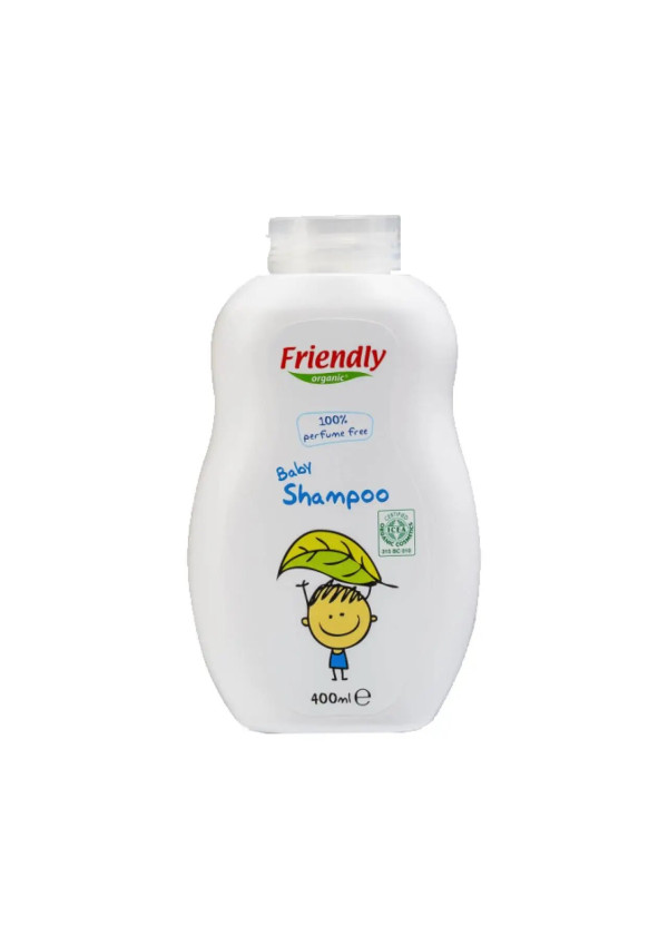 Органічний дитячий шампунь-гель Friendly Organic без запаху 400 мл