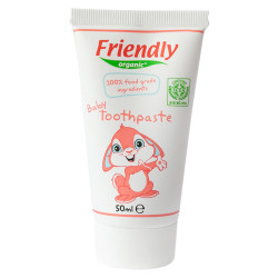 Органічна дитяча зубна паста Friendly Organic 50 мл
