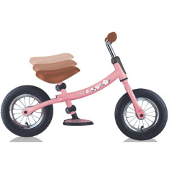 Біговел (самокат) GLOBBER серІЇ GO BIKE AIR, пастельний рожевий, до 20кг, 3+