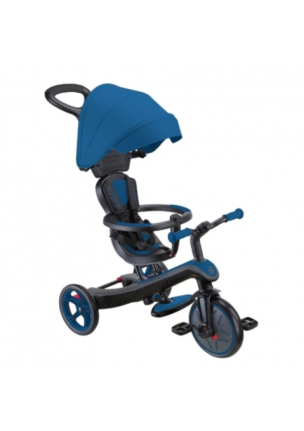 GLOBBER Велосипед дитячий серії EXPLORER TRIKE 4в1, синій, до 20кг, 3 колеса
