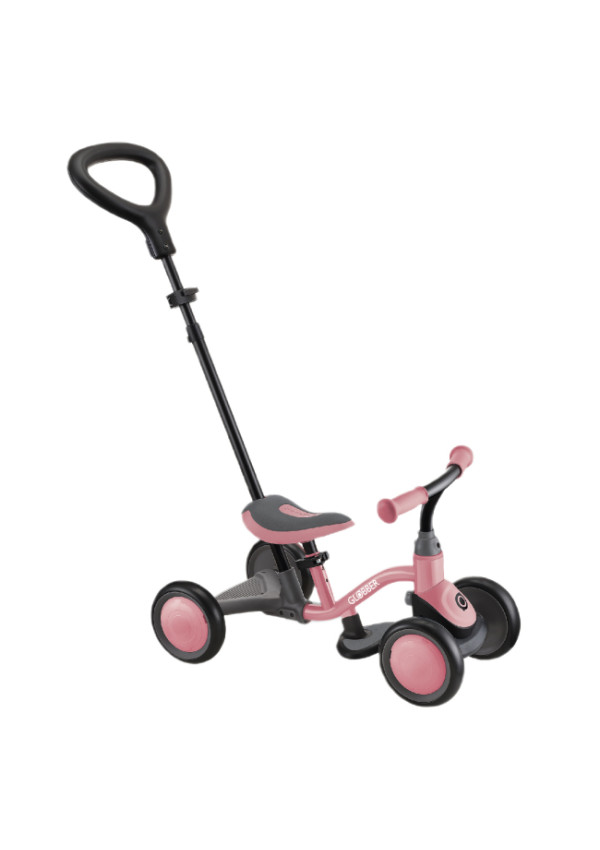 Біговел дитячий GLOBBER серії LEARNING BIKE 3в1 DELUXE, пастельно-рожевий, до 20кг