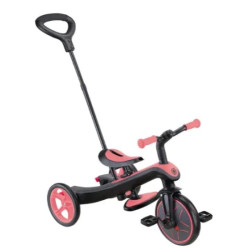 Велосипед дитячий GLOBBER серії EXPLORER TRIKE FOLDABLE 4в1, рожевий, до 20кг, 3 колеса