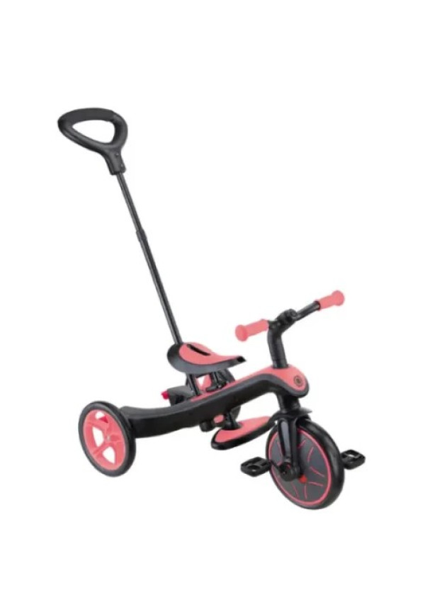 Велосипед дитячий GLOBBER серії EXPLORER TRIKE FOLDABLE 4в1, рожевий, до 20кг, 3 колеса