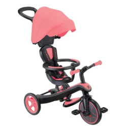 Велосипед дитячий GLOBBER серії EXPLORER TRIKE FOLDABLE 4в1, рожевий, до 20кг, 3 колеса