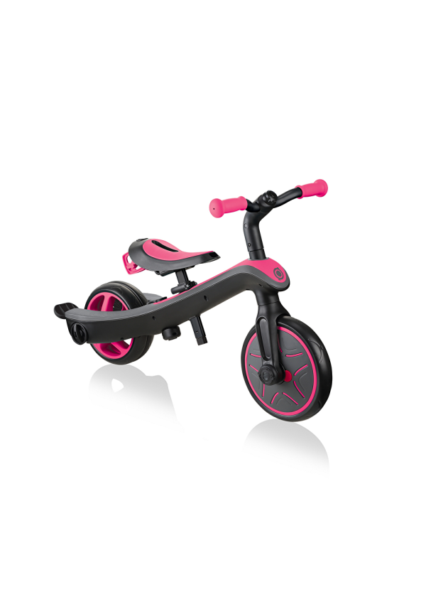 Велосипед дитячий GLOBBER серії EXPLORER TRIKE 4в1, рожевий, до 20кг, 3 колеса