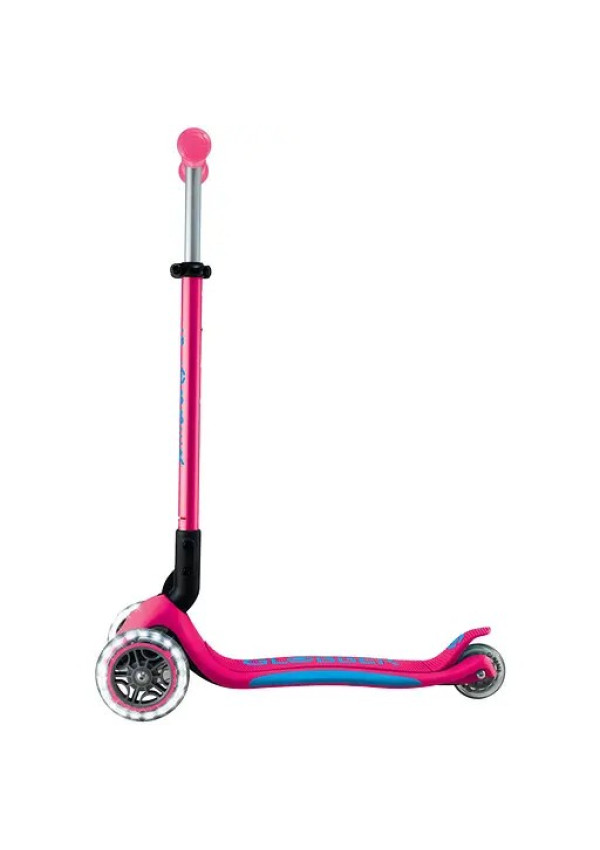 Самокат GLOBBER серії ELITE LIGHTS, фуксія, колеса з підсвіткою, 50кг, 3+