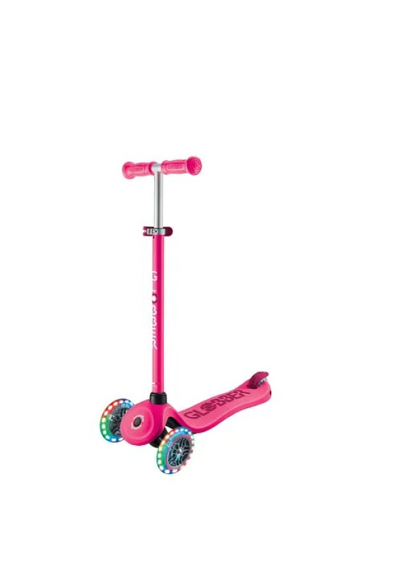 Самокат GLOBBER серії GO UP SPORTY 360 фуксія, до 20/50кг 1+, колеса з підсвіткою