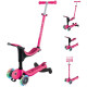 Самокат GLOBBER серії GO UP SPORTY 360 фуксія, до 20/50кг 1+, колеса з підсвіткою