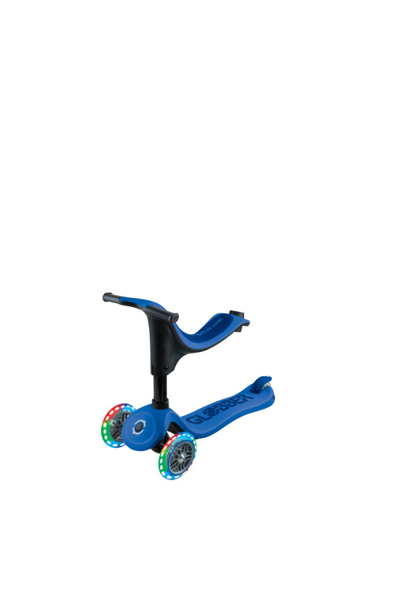 Самокат GLOBBER серії GO UP SPORTY синій, до 20/50кг 1+, колеса що світяться