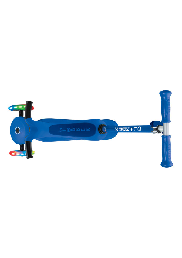 Самокат GLOBBER серії GO UP SPORTY синій, до 20/50кг 1+, колеса що світяться