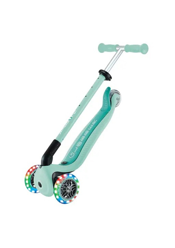 Самокат GLOBBER серії GO UP ACTIVE 360 м'ятний, до 20/50кг, 1+, колеса світяться