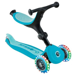Самокат GLOBBER серії GO UP ACTIVE 360 аква, до 20/50кг, 1+, колеса що світяться