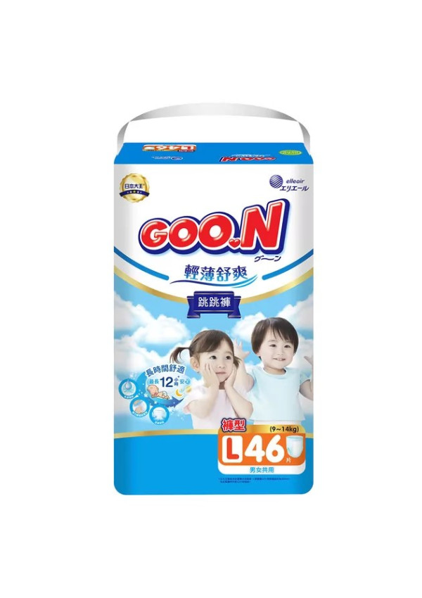Трусики-підгузки Goo.N Slim & Comfortable (розмір 4(L), 9-14 кг, 46 шт)