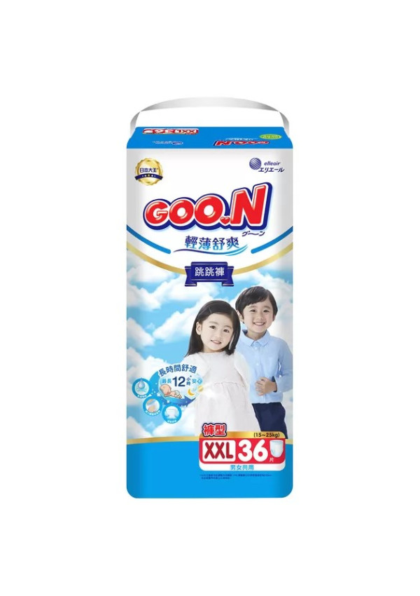 Трусики-підгузки Goo.N Slim & Comfortable (розмір 6(XXL), 15-25 кг, 36 шт)