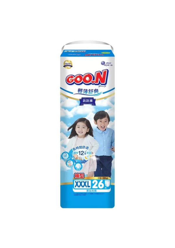 Трусики-підгузки Goo.N Slim & Comfortable (розмір 7(XXXL), 18-30 кг, 26 шт)