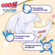 Підгузки Goo.N Premium Soft для дітей (розмір 2(S), 3-6 кг, 70 шт)