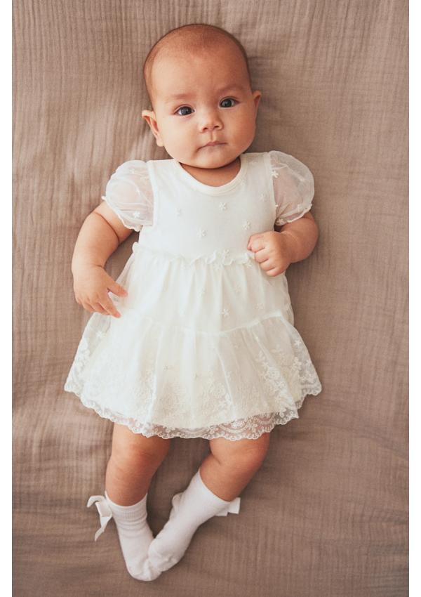 H&M Сукня-боді з мереживом