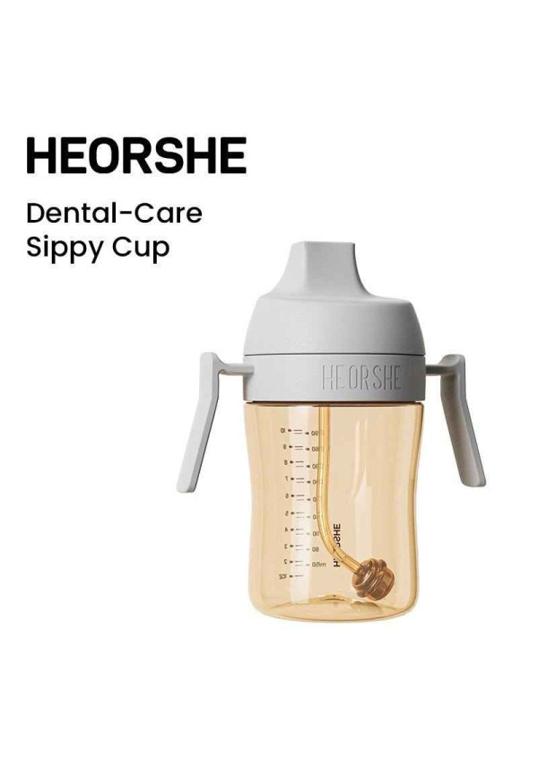 Поїльник HEORSHE Dental Care, 300 мл, сірий