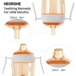 Поїльник HEORSHE Dental Care, 210 мл, чорний