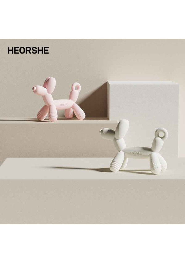 Прорізувач HEORSHE у формі песика, білий