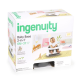 Ingenuity Сидіння-бустер 2 в 1 Baby Base сірий