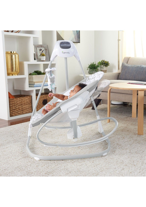 Ingenuity Крісло-гойдалка 2 в 1 SimpleComfort