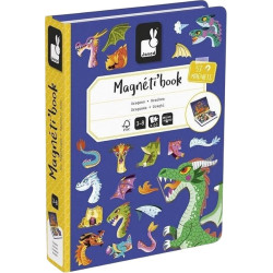 Магнітна книга Janod Дракони 53 ел.