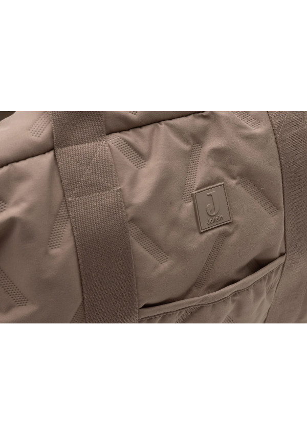 Пеленальна сумка Jollein Embossed Lily, кольору молочної кави