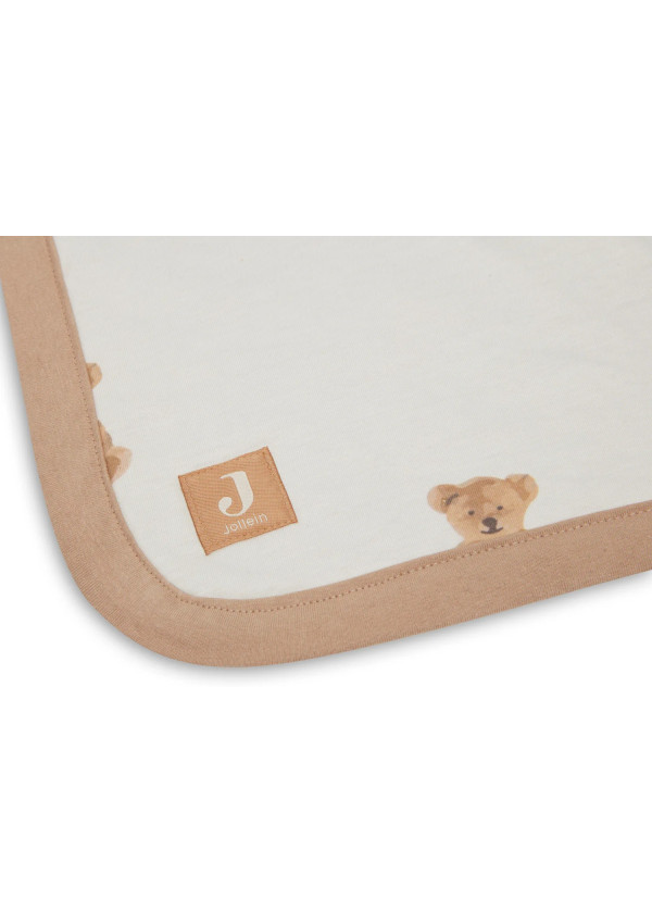 Колискова трикотажна ковдра Jollein 75×100, Teddy Bear