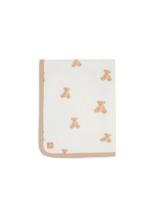 Колискова трикотажна ковдра Jollein 75×100, Teddy Bear