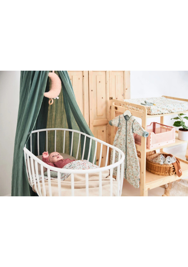 Колискова в’язана ковдра Jollein Basic Knit 75×100, нуга
