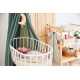 Колискова в’язана ковдра Jollein Basic Knit 75×100, нуга