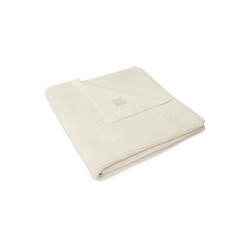 Колискова в’язана ковдра Jollein Basic Knit 75×100, айворі