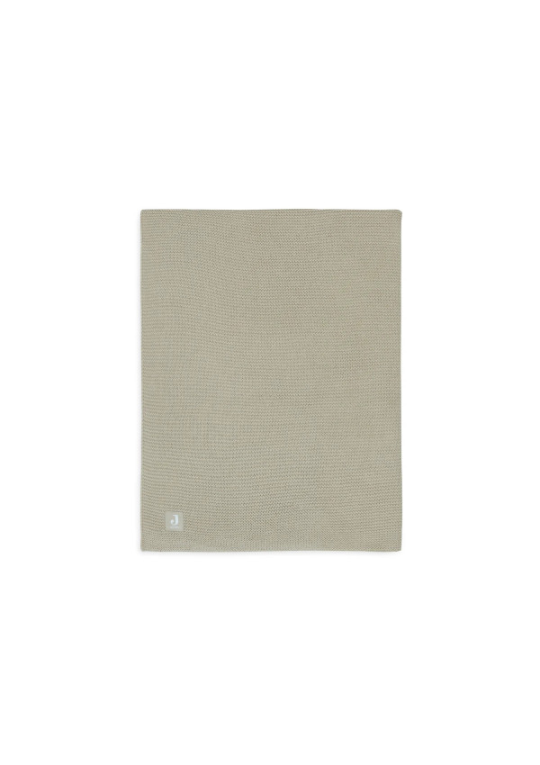 Колискова ковдра Jollein 75×100 см, Basic Knit, оливково-зелений