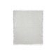 Колискова муслінова ковдра Jollein Fringe Stripe 75×100, морська зелень GOTS