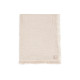 Колискова муслінова ковдра Jollein Fringe Stripe 75×100, бісквіт GOTS