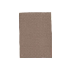 Колискова ковдра Jollein 75×100 см, Box Knit колір молочної кави GOTS