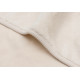 Колискова двостороння ковдра Jollein Sherpa/Jersey 75×100, вівсяна