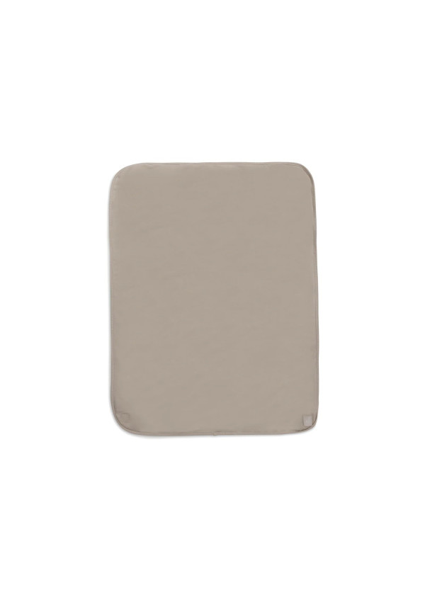 Колискова двостороння ковдра Jollein Sherpa/Jersey 75×100, теплий пісок