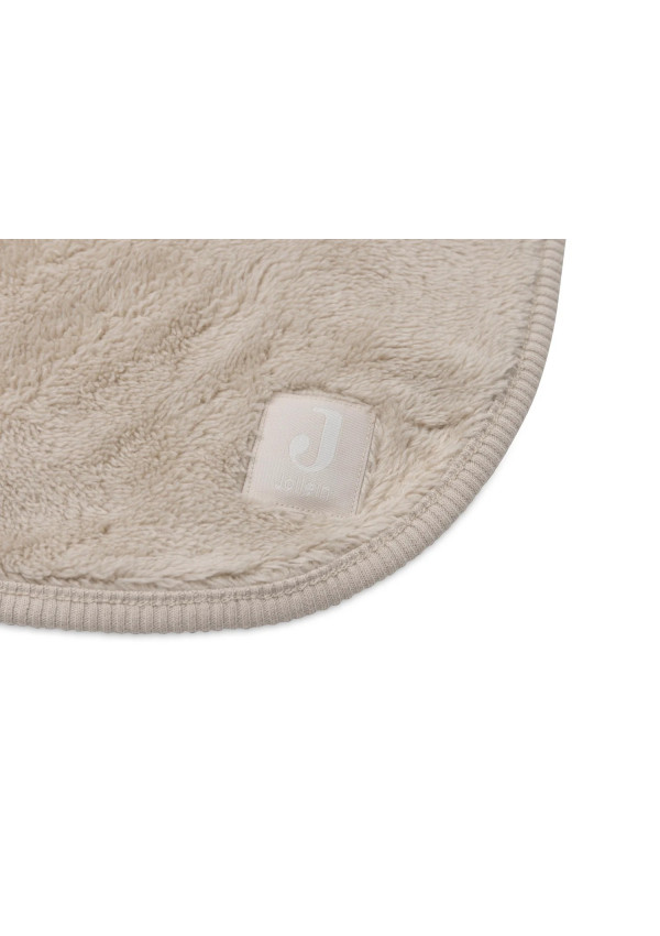 Колискова двостороння ковдра Jollein Sherpa/Jersey 75×100, теплий пісок