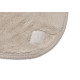Колискова двостороння ковдра Jollein Sherpa/Jersey 75×100, теплий пісок