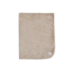 Колискова двостороння ковдра Jollein Sherpa/Jersey 75×100, теплий пісок