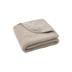 Колискова двостороння ковдра Jollein Sherpa/Jersey 75×100, теплий пісок