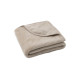 Колискова двостороння ковдра Jollein Sherpa/Jersey 75×100, теплий пісок