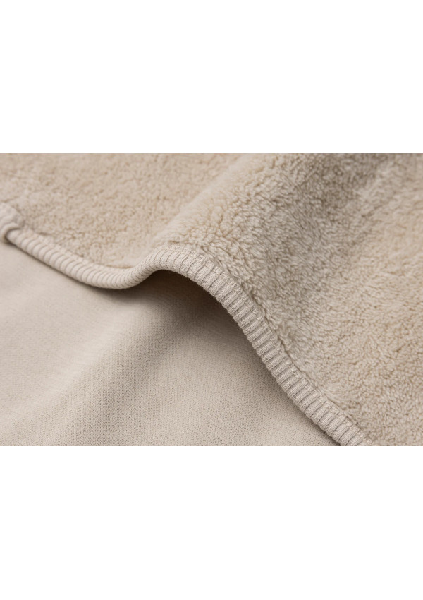Колискова двостороння ковдра Jollein Sherpa/Jersey 75×100, теплий пісок