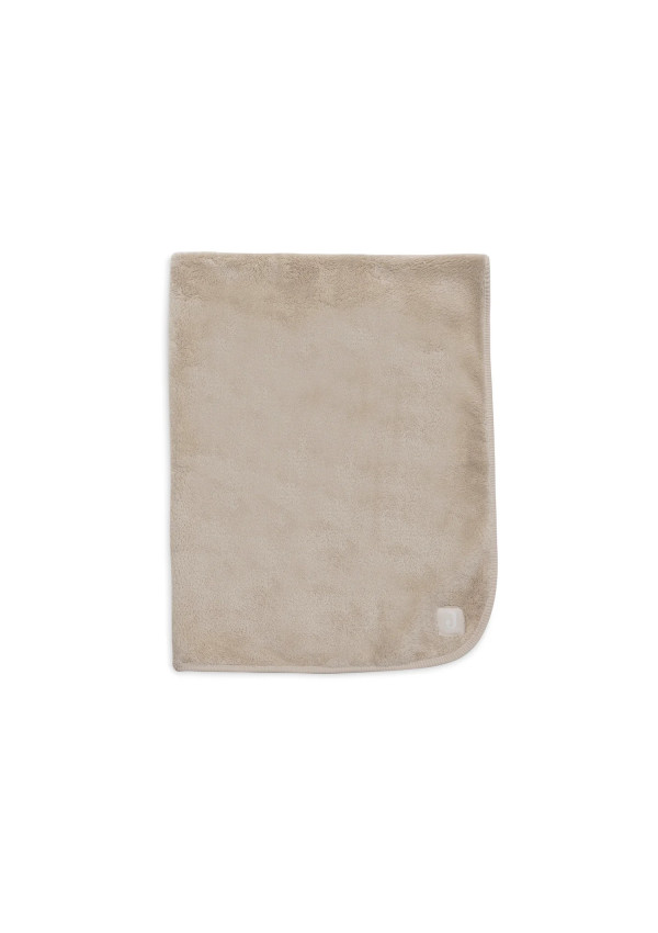 Колискова двостороння ковдра Jollein Sherpa/Jersey 75×100, теплий пісок